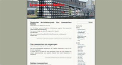 Desktop Screenshot of lesezeichen-salbke.de