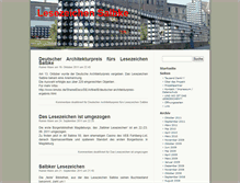 Tablet Screenshot of lesezeichen-salbke.de